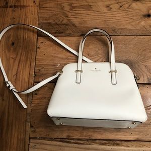 Kate Spade White Leather Cedar Street Maise